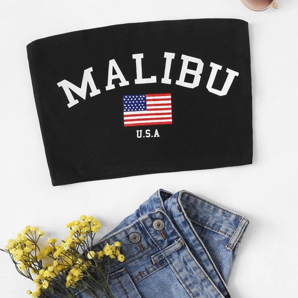 Malibu croptop